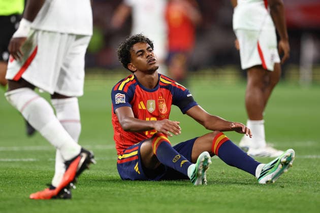 England v Spain 26 September 2026, London - UEFA Nations League - England v Spain - Lamine Yamal of Spain - Photo: Jacques Feeney Offside. London UK Copyright: xJacquesxFeeneyx xOffsidexOffside