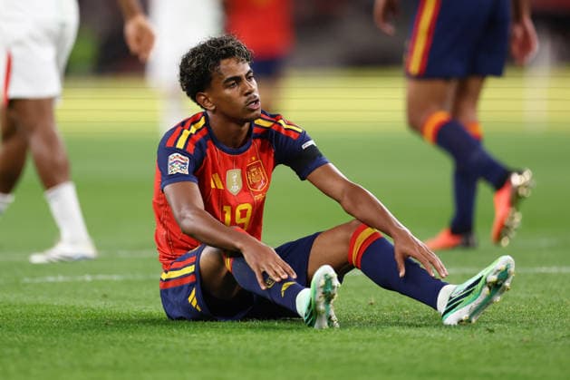 England v Spain 26 September 2026, London - UEFA Nations League - England v Spain - Lamine Yamal of Spain - Photo: Jacques Feeney Offside. London UK Copyright: xJacquesxFeeneyx xOffsidexOffside