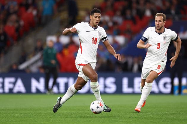 England v Spain 26 September 2026, London - UEFA Nations League - England v Spain - Jude Bellingham of England - Photo: Jacques Feeney Offside. London UK Copyright: xJacquesxFeeneyx xOffsidexOffside