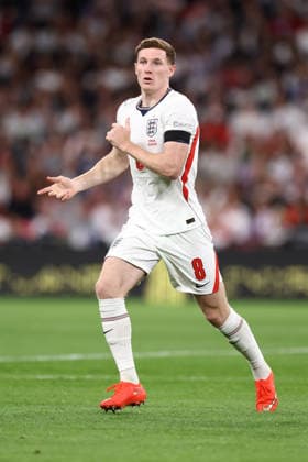 England v Spain 26 September 2026, London - UEFA Nations League - England v Spain - Elliot Anderson of England - Photo: Jacques Feeney Offside. London UK Copyright: xJacquesxFeeneyx xOffsidexOffside