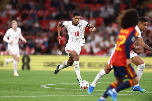 England v Spain 26 September 2026, London - UEFA Nations League - England v Spain - Jude Bellingham of England - Photo: Jacques Feeney Offside. London UK Copyright: xJacquesxFeeneyx xOffsidexOffside