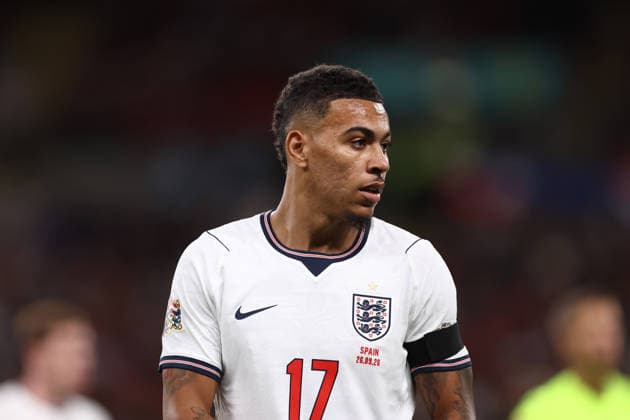 England v Spain 26 September 2026, London - UEFA Nations League - England v Spain - Morgan Rogers of England - Photo: Jacques Feeney Offside. London UK Copyright: xJacquesxFeeneyx xOffsidexOffside
