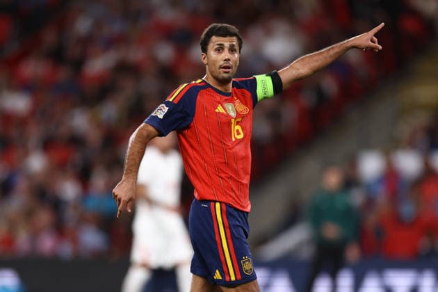 England v Spain 26 September 2026, London - UEFA Nations League - England v Spain - Rodri of Spain - Photo: Jacques Feeney Offside. London UK Copyright: xJacquesxFeeneyx xOffsidexOffside
