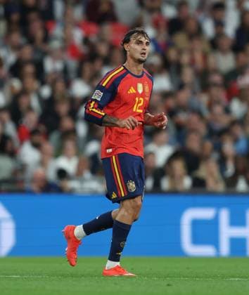 UEFA Nations League - England v Spain LONDON, ENGLAND, SEPTEMBER 26: Marc Pubill of Spain national team, Nationalteam during The UEFA Nations League Group Stage match in Group C3 between England v Spain at Wembley Stadium, London, England, on September 26. (Photo by Daniel Weir) London Wembley Stadium England Copyright: xDanielxWeir SportsxPressxPhotox Sportspressphoto_SPR240684