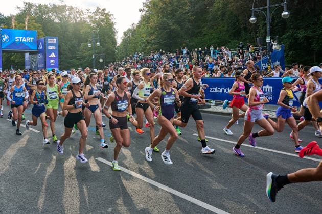 Kristina Hendel, (GER), beim Start, GER, BMW Generali Berlin Marathon 2026, 27.09.2026 GER, BMW Generali Berlin Marathon 2026, 27.09.2026 Berlin Copyright: xEibner-Pressefotox xClaudiusxRauchx EP_CRH