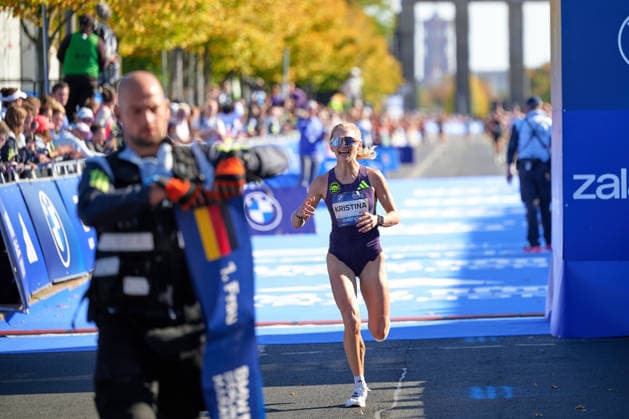 Kristina Hendel, (GER), Zieleinlauf, GER, BMW Generali Berlin Marathon 2026, 27.09.2026 GER, BMW Generali Berlin Marathon 2026, 27.09.2026 Berlin
