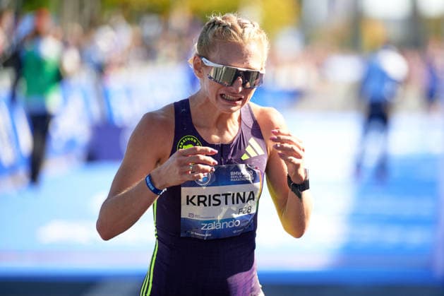 Kristina Hendel, (GER), Zieleinlauf, GER, BMW Generali Berlin Marathon 2026, 27.09.2026 GER, BMW Generali Berlin Marathon 2026, 27.09.2026 Berlin