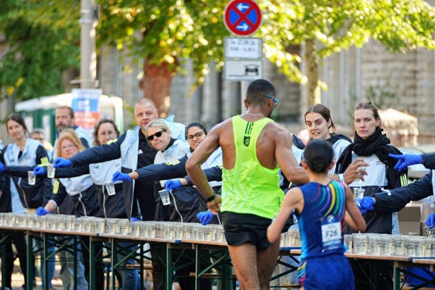 Berlin,27.09.2026, 52.BMW BERLIN-MARATHON,Impressionen vom Hohenzollerndamm im Bezirk Wilmersdorf
