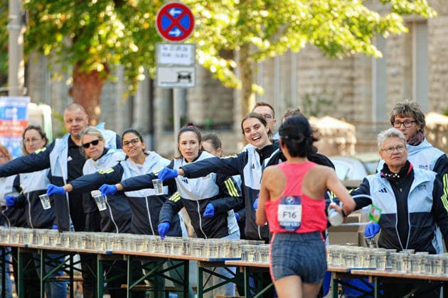 Berlin,27.09.2026, 52.BMW BERLIN-MARATHON,Impressionen vom Hohenzollerndamm im Bezirk Wilmersdorf