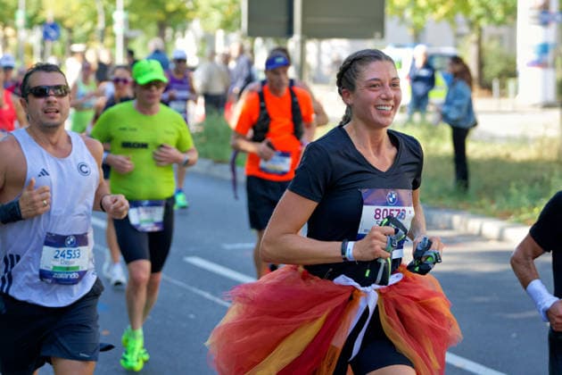 Berlin,27.09.2026, 52.BMW BERLIN-MARATHON,Impressionen vom Hohenzollerndamm im Bezirk Wilmersdorf