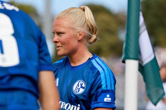Fußball I Frauen I Saison 2026-2027 I DFB Pokal I FC Schalke 04 - SGS Essen I 27.09.2026 Jule von der Laan (14, FC Schalke 04) Gelsenkirchen Parkstadion Nordrhein-Westfalen Deutschland Copyright: xLobeca CedricxSiefkerx
