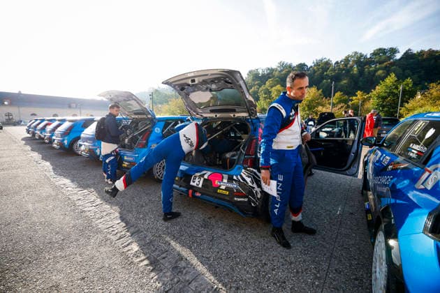 AUTO - RALLYE COEUR DE FRANCE 2026 RIDEL Denis, DEBEC GaÃ«tan, Alpine A290, portrait during the Rallye Coeur de France 2026, 7th round of the Championnat de France des Rallyes 2025, from September 26 to 27, 2026 in VendÃ me, France -  Copyright: xGREGORYxLENORMANDx