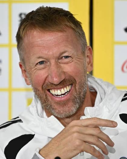 STOCKHOLM, SVERIGE 20260927 Förbundskapten Graham Potter under en pressträff med fotbollslandslaget pa Bosön, inför mandagens Nations League-matchmot Polen. STOCKHOLM SVERIGE x10040x Copyright: xAndersxWiklund TTx FOTBOLLSLANDSLAGET PRESSTRÄFF