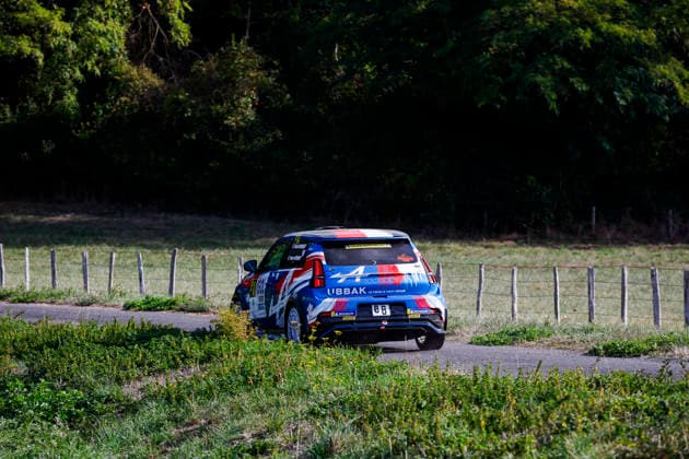 AUTO - RALLYE COEUR DE FRANCE 2026 E8 MOUQUET Benoit, HERMANT Pierre, Alpine A290, action during the Rallye Coeur de France 2026, 7th round of the Championnat de France des Rallyes 2025, from September 26 to 27, 2026 in VendÃ me, France -  Copyright: xGREGORYxLENORMANDx