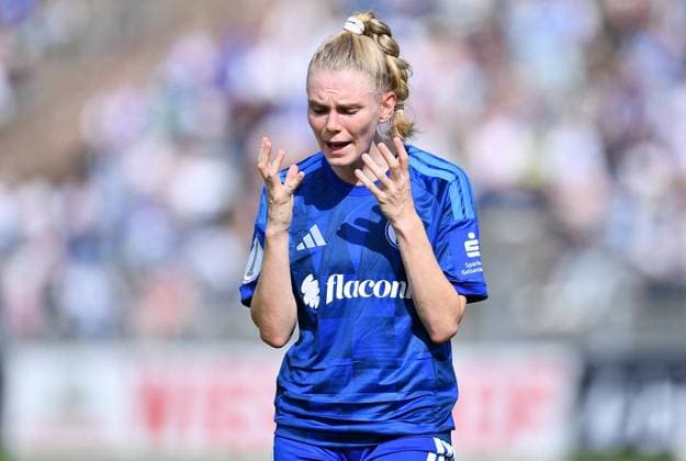 Schalke 04 - SGS Essen ** NUR FÜR REDAKTIONELLE ZWECKE ** EDITORIAL USE ONLY **<p>Fußball Frauen DFB-Pokall 1. Runde: Schalke 04 - SGS Essen am 27.09.2026 im Parkstadion in Gelsenkirchen Jolina Opladen ( Schalke 04 ) Deutschland Nordrhein Westfalen Gelsenkirchen Copyright: ThorstenxTillmann