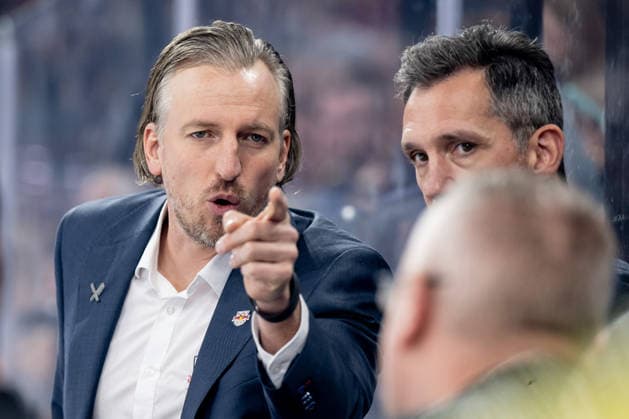 Max Kaltenhauser (Co-Trainer, EHC Red Bull Muenchen) Portrait Portraet GER, EHC Red Bull Muenchen vs. Loewen Frankfurt Eishockey, DEL, Saison 2026 2027, 4. Spieltag, 27.09.2026. Foto: HMB Media Heike Feiner Copyright: HMBxMedia HeikexFeiner