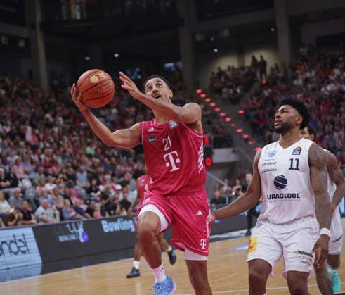 Joel Aminu Telekom Baskets Bonn vs. SYNTAINICS MBC 3.Spieltag - Saison 2026 27