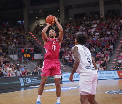 Joel Aminu Telekom Baskets Bonn vs. SYNTAINICS MBC 3.Spieltag - Saison 2026 27
