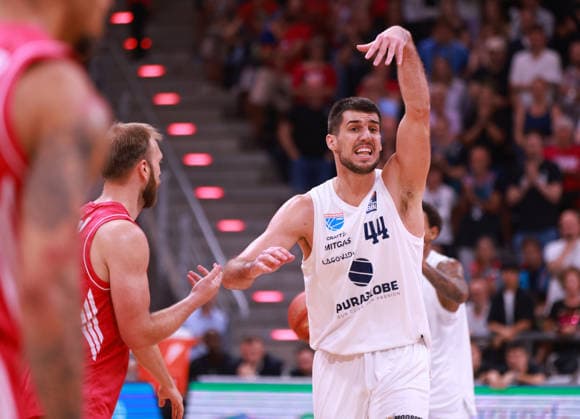 Jure Planinic (MBC), Bonn, Deutschland, 27.09.2026, Basketball Bundesliga, 3. Spieltag, Telekom Baskets Bonn vs Syntainics MBC.