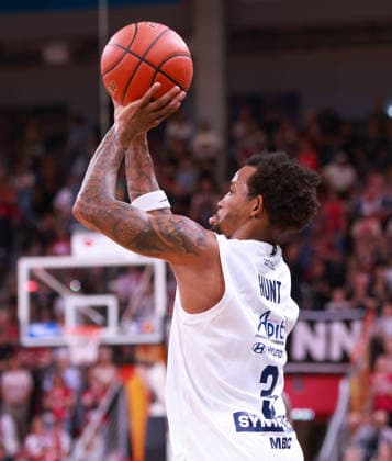 DeLonnie Hunt (MBC), Bonn, Deutschland, 27.09.2026, Basketball Bundesliga, 3. Spieltag, Telekom Baskets Bonn vs Syntainics MBC.