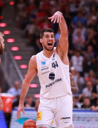 Jure Planinic (MBC), Bonn, Deutschland, 27.09.2026, Basketball Bundesliga, 3. Spieltag, Telekom Baskets Bonn vs Syntainics MBC.