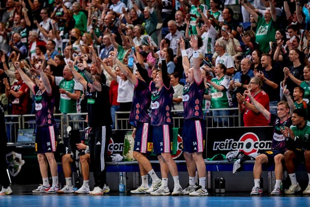 TSV Hannover-Burgdorf Sieg Jubel TSV Hannover-Burgdorf - vs. FRISCH AUF Goeppingen, Handball Bundesliga, HBL, Saison 2026 2027 27.09.2026 -Pressefoto Jan-Frederic Helbig TSV Hannover-Burgdorf - vs. FRISCH AUF Goeppingen, Handball Bundesliga, HBL, ZAG Arena, Opel Handball-Bundesliga, Saison 2026 2027, 27.09.2026 Hannover Copyright: xEibner-Pressefoto Jan-FredericxHelbigx EP_JHG