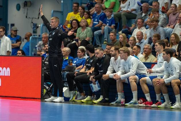 GuÃ°jon Valur SigurÃ°sson, Cheftrainer, (VfL Gummersbach), VfL Gummersbach vs. Bergischer Handball Club 06, Opel Handball Bundesliga, Herren , 6. Spieltag, 27.09.2026 Gummersbach NRW Deutschland