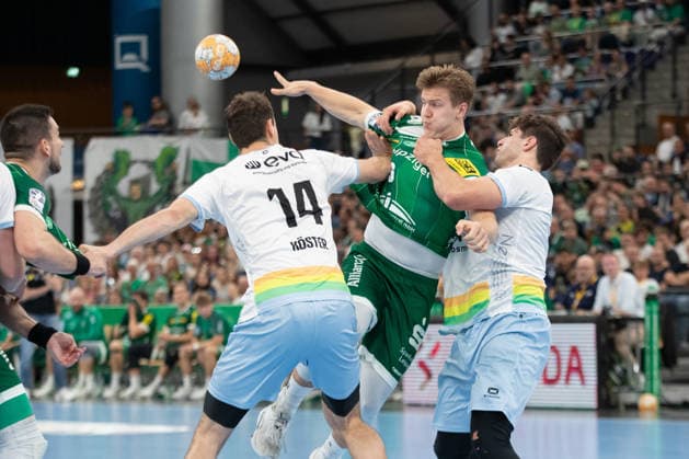 Handball, HBL2: SC DHfK Leipzig - TSV Bayer Dormagen; 27.09.2026 Fritz-Leon Haake (6, SC DHfK Leipzig). Handball, 2. Bundesliga, Saison 2026 2027, 5. Spieltag: SC DHfK Leipzig vs. TSV Bayer Dormagen am 27.09.2026 in der Quarterback Immobilien Arena Leipzig. Copyright: xBEAUTIFULxSPORTS JanxKaeferx