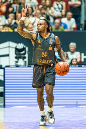 Chemnitz, Deutschland 27. September 2026: 1. BBL - 2026 2027 - Sp. 3 - Niners Chemnitz gegen Phoenix Hagen Im Bild: Cobe Williams (Niners) Copyright: xFotostandx xNachtigallx