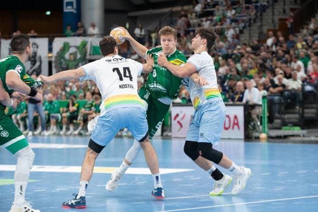 Handball, HBL2: SC DHfK Leipzig - TSV Bayer Dormagen; 27.09.2026 Fritz-Leon Haake (6, SC DHfK Leipzig). Handball, 2. Bundesliga, Saison 2026 2027, 5. Spieltag: SC DHfK Leipzig vs. TSV Bayer Dormagen am 27.09.2026 in der Quarterback Immobilien Arena Leipzig. Copyright: xBEAUTIFULxSPORTS JanxKaeferx