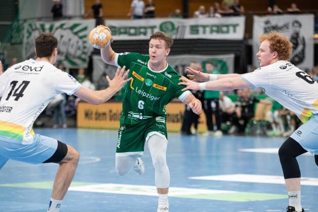Handball, HBL2: SC DHfK Leipzig - TSV Bayer Dormagen; 27.09.2026 Fritz-Leon Haake (6, SC DHfK Leipzig). Handball, 2. Bundesliga, Saison 2026 2027, 5. Spieltag: SC DHfK Leipzig vs. TSV Bayer Dormagen am 27.09.2026 in der Quarterback Immobilien Arena Leipzig. Copyright: xBEAUTIFULxSPORTS JanxKaeferx