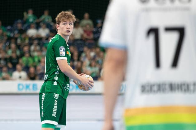 Handball, HBL2: SC DHfK Leipzig - TSV Bayer Dormagen; 27.09.2026 Finn Schroven (19, SC DHfK Leipzig). Handball, 2. Bundesliga, Saison 2026 2027, 5. Spieltag: SC DHfK Leipzig vs. TSV Bayer Dormagen am 27.09.2026 in der Quarterback Immobilien Arena Leipzig. Copyright: xBEAUTIFULxSPORTS JanxKaeferx