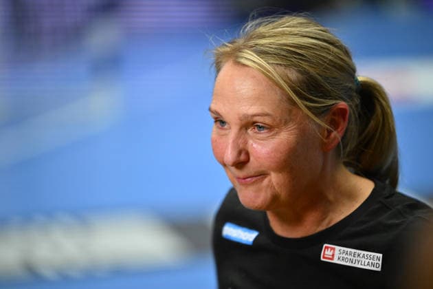 Norway - Denmark, EURO CUP Women 2026 EHF EURO CUP FINALS Helle Thomsen of Denmark reacts during the Euro Cup Women 2026 EHF Euro cups Finals game between Hungary and Romania, September 27, 2026, in Bucharest, Romania. Copyright: xAlexxNicodimx