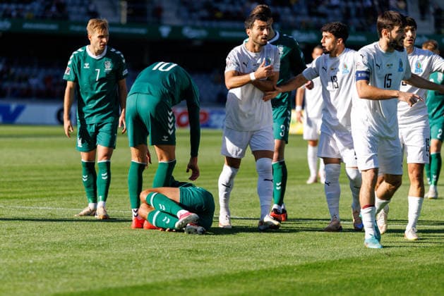 Tautu lygos rungtynes Lietuva – Azerbaidžanas. 2026-09-27, Kaunas Kaunas Lietuva Copyright: xErikasxOvcarenkox
