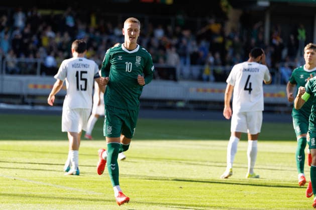 Tautu lygos rungtynes Lietuva – Azerbaidžanas. 2026-09-27, Kaunas Kaunas Lietuva Copyright: xErikasxOvcarenkox