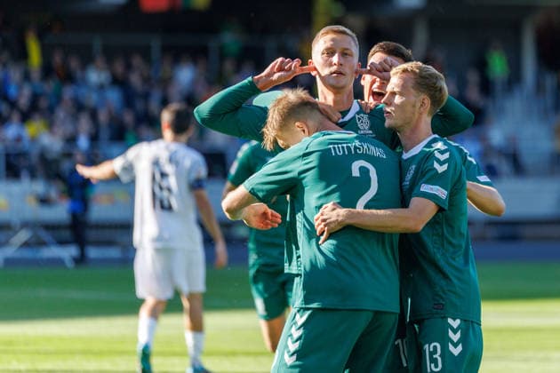 Tautu lygos rungtynes Lietuva – Azerbaidžanas. 2026-09-27, Kaunas Kaunas Lietuva Copyright: xErikasxOvcarenkox