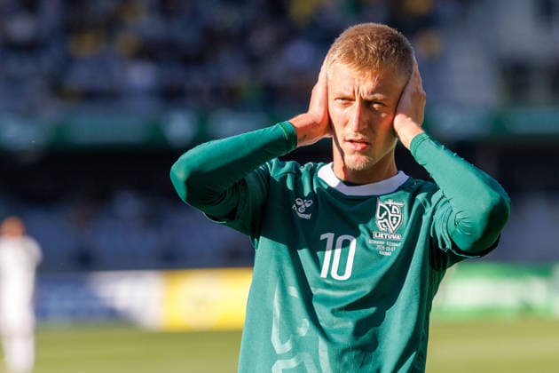 Tautu lygos rungtynes Lietuva – Azerbaidžanas. 2026-09-27, Kaunas Kaunas Lietuva Copyright: xErikasxOvcarenkox