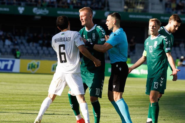 Tautu lygos rungtynes Lietuva – Azerbaidžanas. 2026-09-27, Kaunas Kaunas Lietuva Copyright: xErikasxOvcarenkox