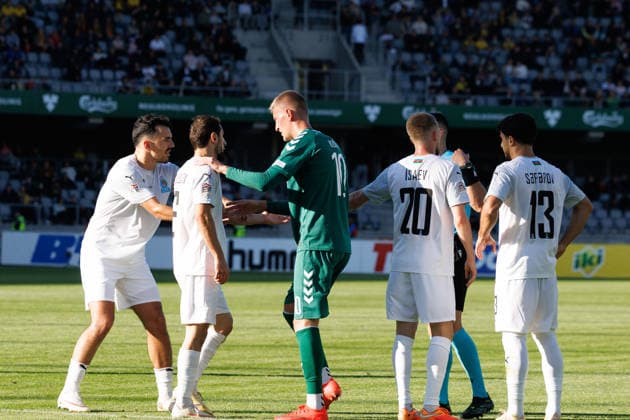 Tautu lygos rungtynes Lietuva – Azerbaidžanas. 2026-09-27, Kaunas Kaunas Lietuva Copyright: xErikasxOvcarenkox
