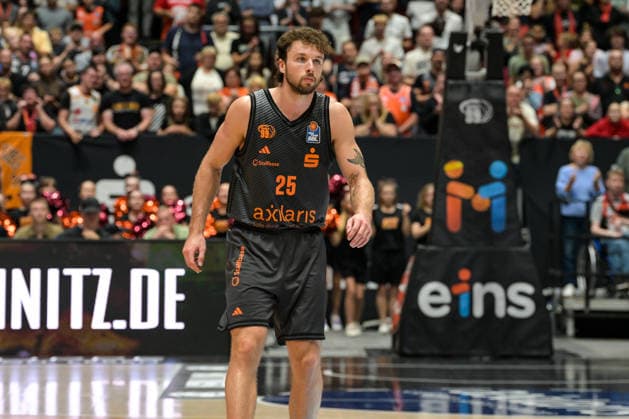 easyCredit Basketball Bundesliga, 3. Spieltag, Niners Chemnitz - Phoenix Hagen 27.09,2026 ab 16.30 Uhr Chemnitz, Chemnitz Arena Im Foto: 25 Ben Burnham easyCredit Basketball Bundesliga, 3. Spieltag, Niners Chemnitz - Phoenix Hagen Chemnitz Sachsen Deutschland Copyright: xEHLxMedia MichelxKöhlerx 20262709-Niners-Chemnitz-Phoenix-Hagen_152