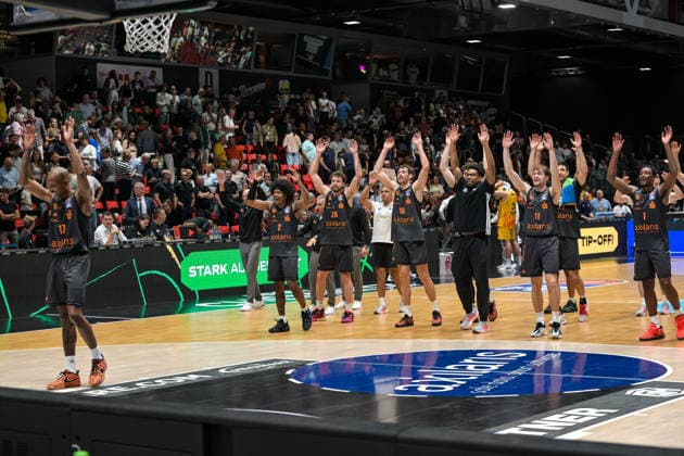 easyCredit Basketball Bundesliga, 3. Spieltag, Niners Chemnitz - Phoenix Hagen 27.09,2026 ab 16.30 Uhr Chemnitz, Chemnitz Arena Im Foto: Niners Chemnitz easyCredit Basketball Bundesliga, 3. Spieltag, Niners Chemnitz - Phoenix Hagen Chemnitz Sachsen Deutschland Copyright: xEHLxMedia MichelxKöhlerx 20262709-Niners-Chemnitz-Phoenix-Hagen_159