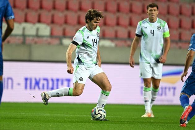 IPA89044741 - Conor Coventry (Ireland) during the Nations League phase, Matchday 2 between Israel and Ireland on September 27, 2026, at the Puskas Arena in Budapest, Hungary  Copyright: xVincenzoxOrlando IPAxSportx xx IPA89044741