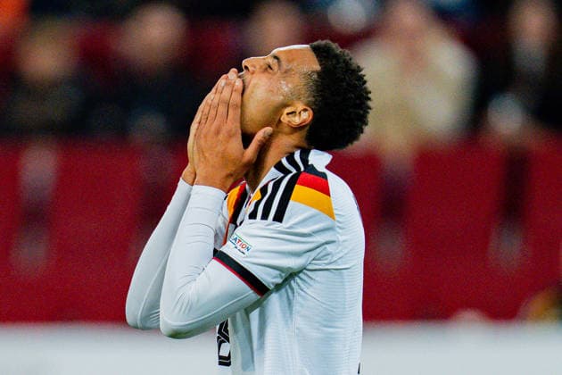 Nations League, Gruppe A, 2. Spieltag, Deutschland vs. Griechenland am 27.09.2026 in der WWK Arena in Augsburg Felix Nmecha (Deutschland) Copyright: xBahhoxKarax