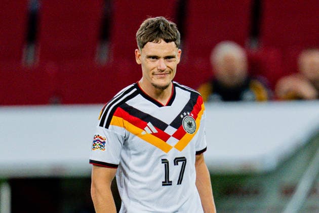 Nations League, Gruppe A, 2. Spieltag, Deutschland vs. Griechenland am 27.09.2026 in der WWK Arena in Augsburg Florian Wirtz (Deutschland) Copyright: xBahhoxKarax