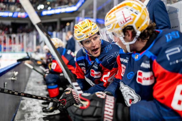 27.09.2026 - Eishockey - Saison 2026 2027 - Penny DEL - Nürnberg Ice Tigers Icetigers - Straubing Tigers - ThHa - xthxhax - Marcus Weber (24, Nürnberg Ice Tigers, NIT ) Julius Karrer (6, Nürnberg Ice Tigers, NIT )
