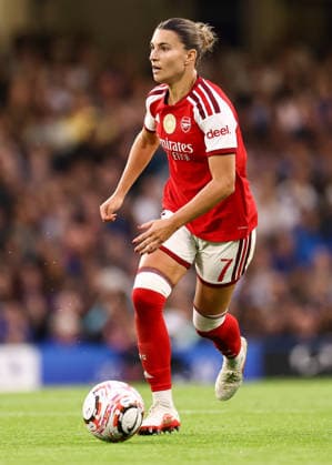 Chelsea v Arsenal Women 27 September 2026, London - Women s Super League - Chelsea v Arsenal - Steph Catley of Arsenal - Photo: Jacques Feeney Offside. London UK Copyright: xJacquesxFeeneyx xOffsidexOffside