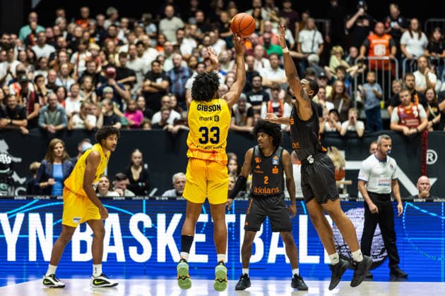 27.09.2026, GER, BBL, easyCredit Basketball Bundesliga, Chemnitz, Niners Chemnitz - Phoenix Hagen Trenton Gibson (Phoenix Hagen, 33) Chemnitz Messe Chemnitz Sachsen Deutschland