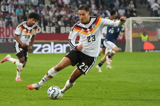 Younes Ebnoutalib (Deutschland Germany) - Augsburg 27.09.2026: Deutschland vs. Griechenland, UEFA Nations League, WWK Arena, 2. Spieltag