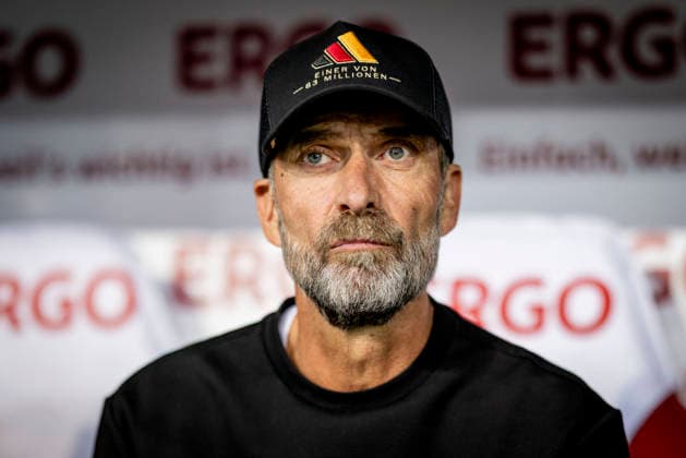 Augsburg Germany. 27th Sep 2026. Trainer Jürgen Klopp (GER) Germany - Greece Deutschland - Griechenland 27.09.2026