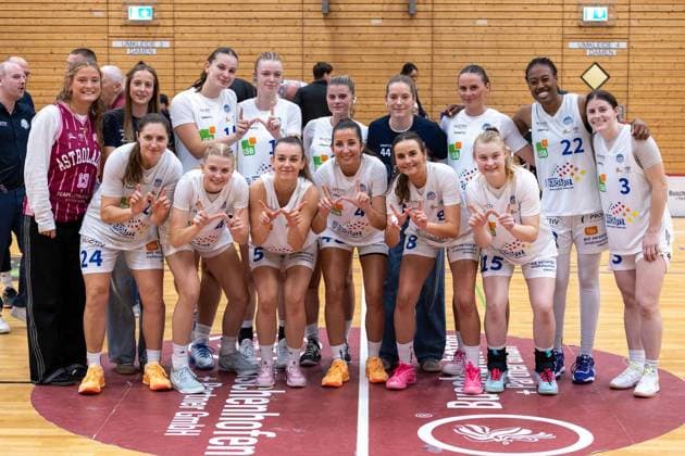 2. Damen Basketball Bundesliga (Nord): Astro Ladies Bochum - Hurricanes Rotenburg ** NUR FÜR REDAKTIONELLE ZWECKE ** EDITORIAL USE ONLY **<p>Am Sonntag, den 27. September 2026 starteten die VfL VIACTIV Astro Ladies Bochum (weiß) in der Rundsporthalle in die neue 2. Damen Basketball Bundesliga (Nord) mit einem Heimsieg gegen die Hurricanes Rotenburg (rot). Deutschland NRW Bochum Copyright: MichaelxSchwalm